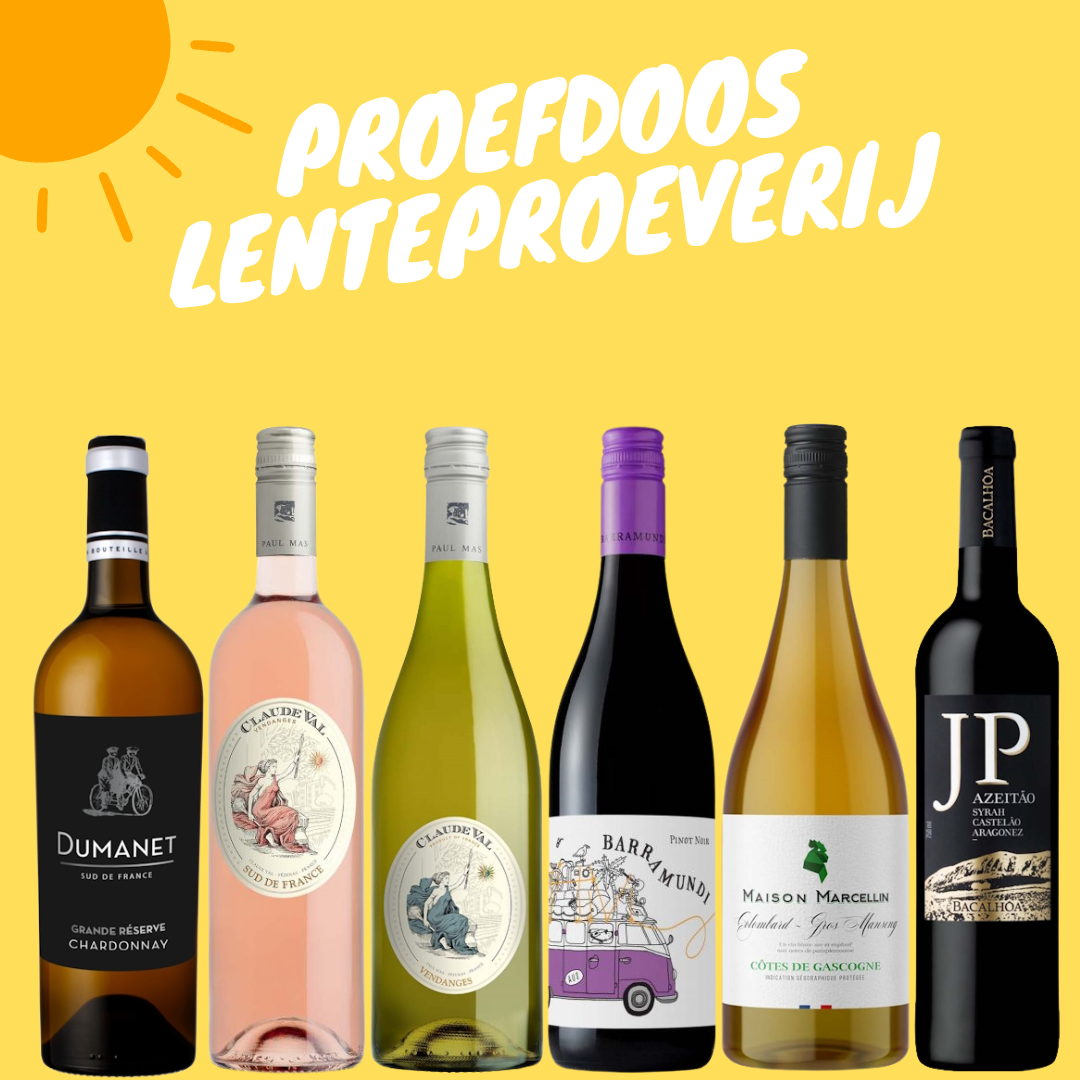 Proefdoos Lenteproeverij Mijn huiswijn
