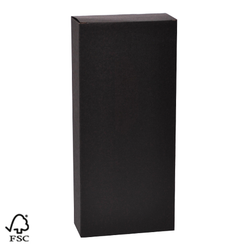 Wijndoos zwart 2 flessen